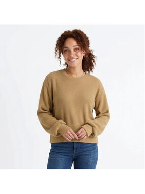 Varley Maybrook Boxy Rib Sweatshirt -XS